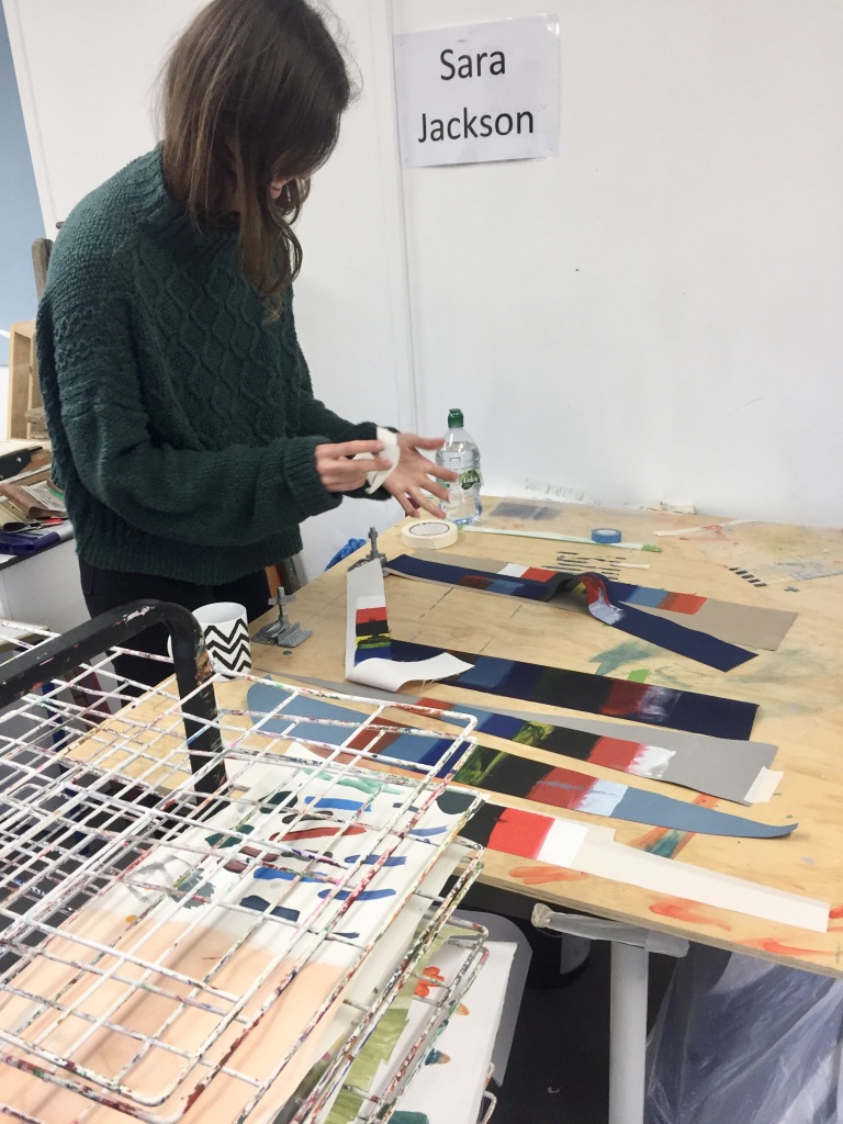 Artist-in-resident Sara Jackson