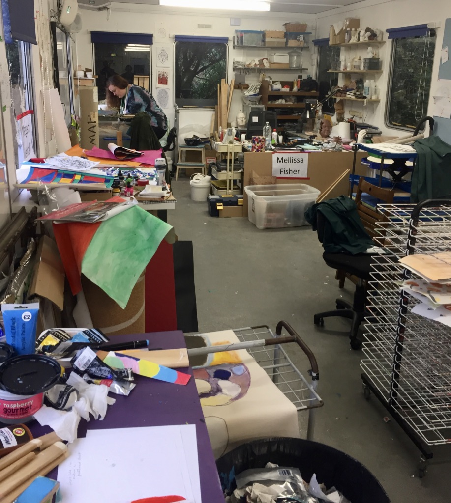 Artist-in-resident Mellissa Fisher