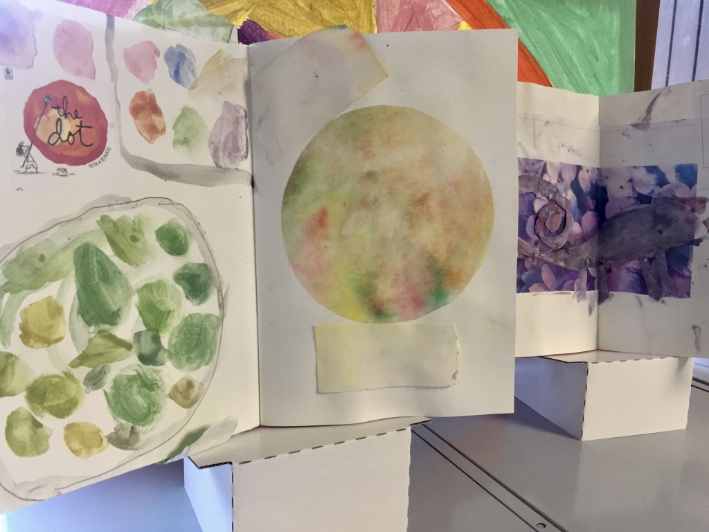 Palm Bay students' sketch books