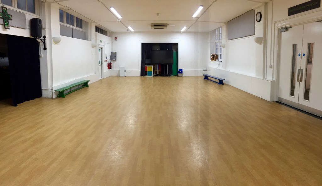 Soho Parish school hall